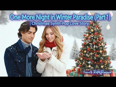 One More Night in Winter Paradise (Part 1) | Christmas Synth-Pop Love Story | Retro Romance 4K Video