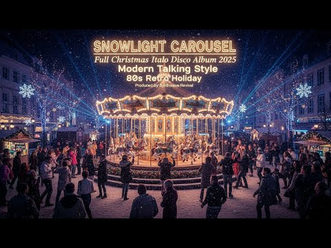 Synthwave Revival – Snow light Carousel Christmas Italo Disco Album 2025 | Modern Talking Style