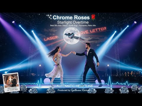 ✨ Chrome Roses 🌹 | Best 80s Italo Disco • Synth-Pop • Romantic Retro Mix | Synthwave Revival