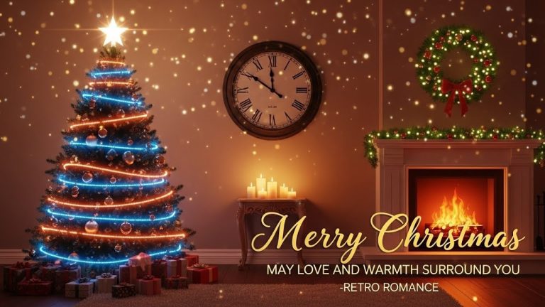 Winter Reunion 🎄 | A Christmas Love Story | Cinematic Synth-Pop