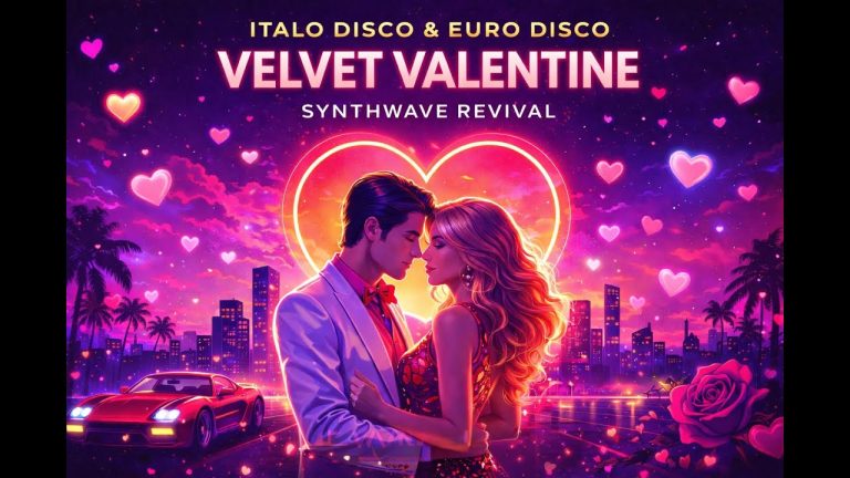 Velvet Valentine 💖 | Italo Disco & Euro Disco Valentine Song | 80s Romantic Synth Pop